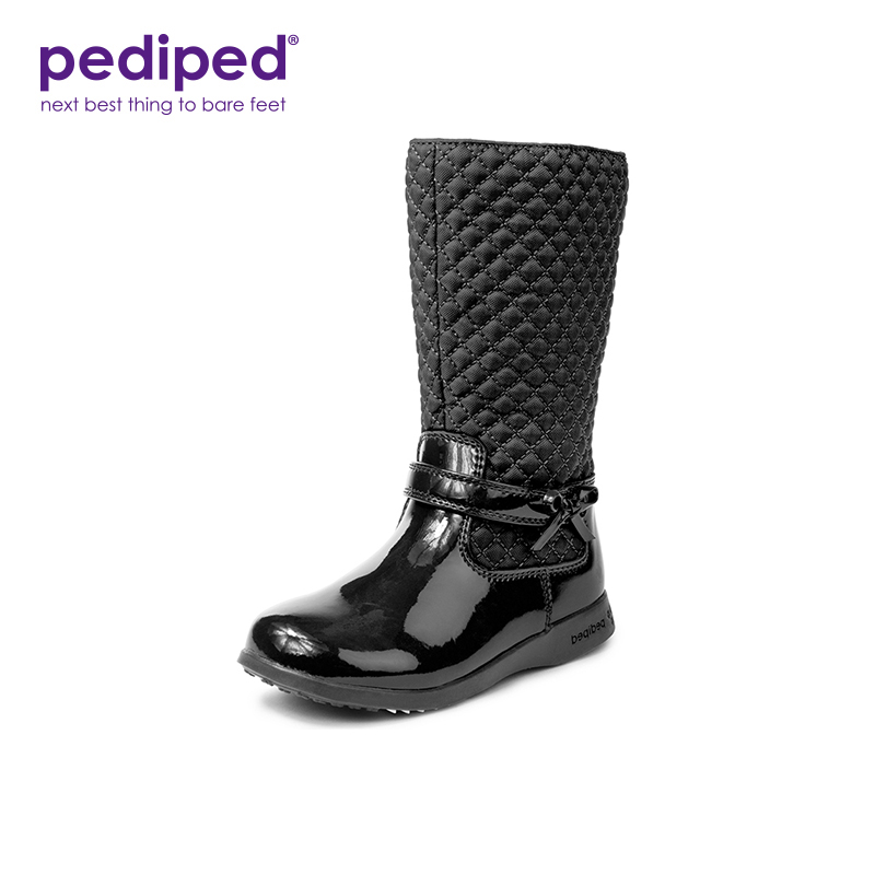 儿童骑士靴秋冬季高帮保暖公主鞋