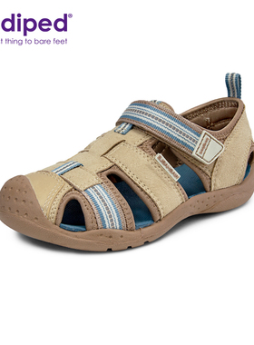 pediped派迪派儿童凉鞋男童沙滩鞋夏季轻便柔软运动休闲鞋可机洗
