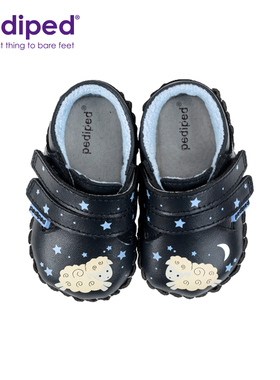 pediped派迪派女童步前学步鞋秋冬新款男宝宝童鞋轻便软底婴儿鞋