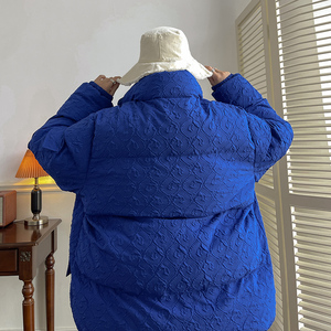 现货2025港风冬装棉服 男装立领大码休闲棉袄  XZ415-M301P120图片