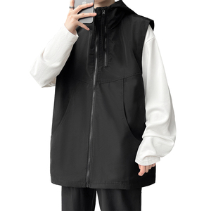 2025春秋工装马甲 男式防水连帽男装外套   XZ415-MJ01特P55图片