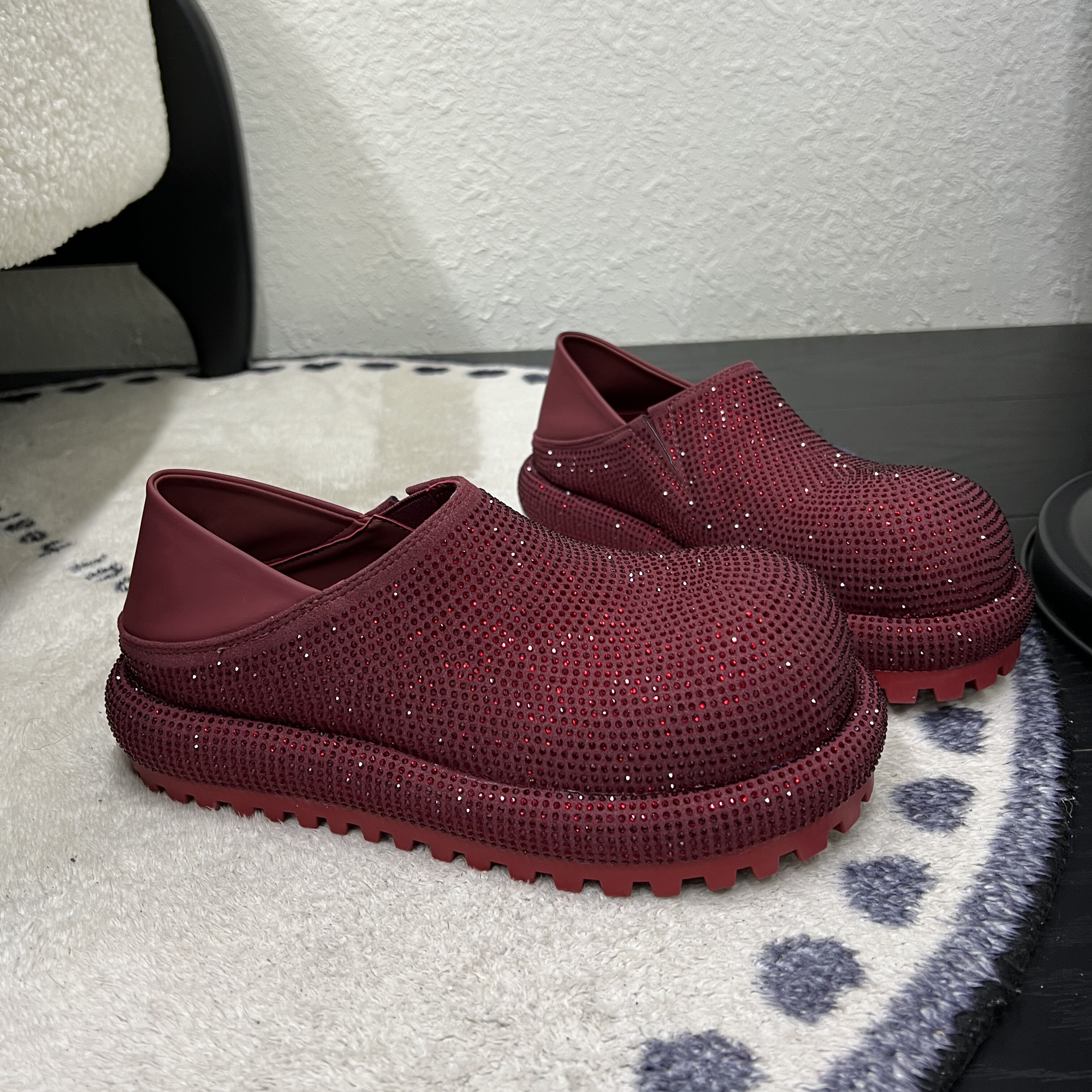 小众设计水钻厚底勃肯鞋女2026年新款百搭一脚蹬懒人鞋休闲单鞋潮,女鞋,勃肯鞋/软木鞋,淘宝优惠券,粉丝福利购,淘宝优惠卷