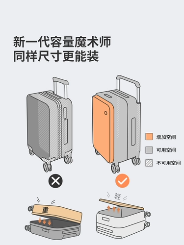 米熙 Универсальный чемодан, 20 дюймов