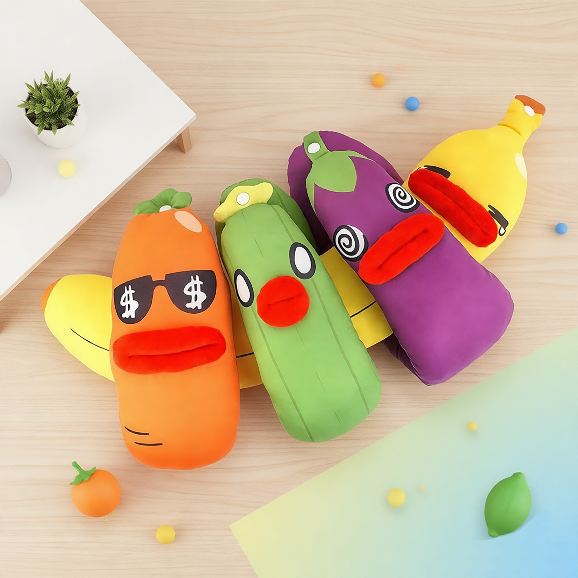 夏季丑萌鼠标腕垫手托U型护颈枕