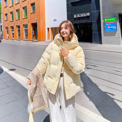 MM明摩短款小个子宽松羽绒服