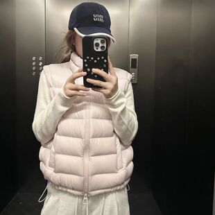 韩版立领排骨棉服马甲女2026年秋冬时尚爆款宽松超好看短款外套潮