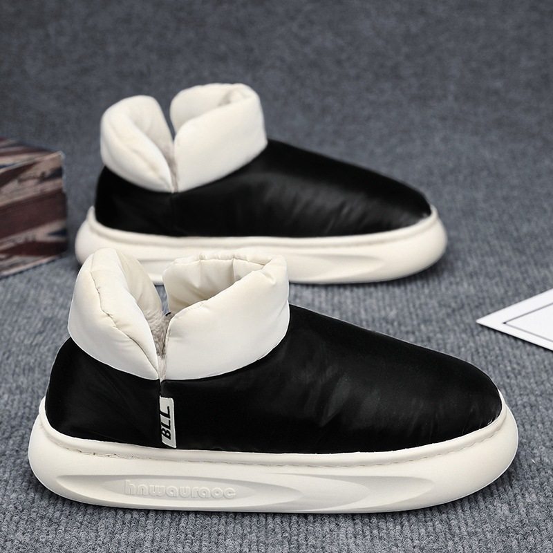 冬季雪地靴男款加绒加厚棉鞋男士防寒保暖面包鞋女亲子毛鞋情侣款,女鞋,时尚雪地靴,淘宝优惠券,粉丝福利购,淘宝优惠卷