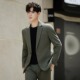 高级感轻熟风休闲西服外套潮流帅正西小西装 男2026秋季 套装 西装