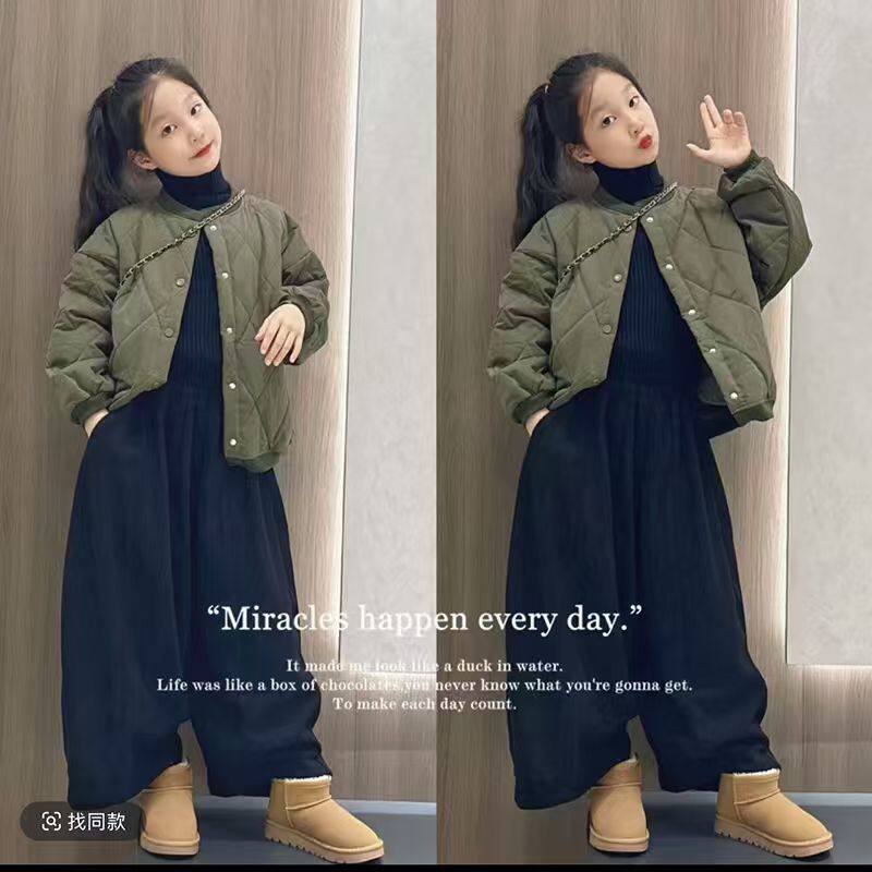 女童棉服2025新款儿童洋气时髦加厚保暖外套中大童女孩冬季棉衣潮,童装/婴儿装/亲子装,棉袄/棉服,淘宝优惠券,粉丝福利购,淘宝优惠卷