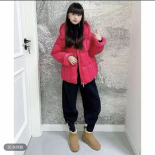 女童棉服冬装2025新款洋气时髦中大童短款棉衣韩版好看儿童套装