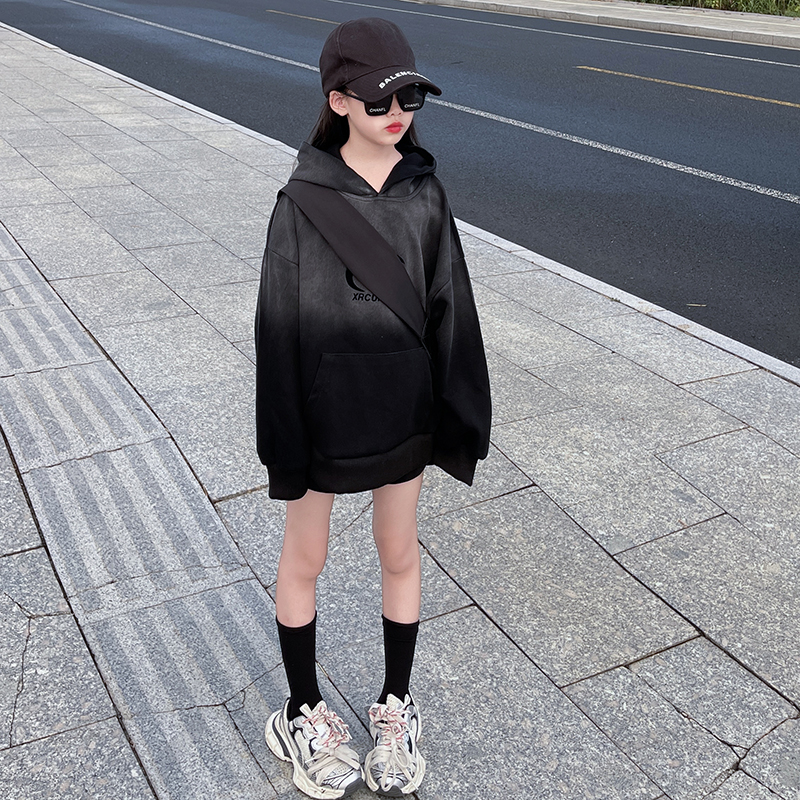 休闲新款宽松上衣时髦春秋