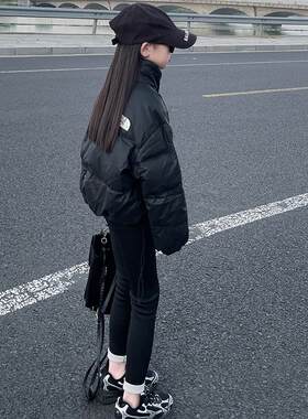 女童中大童加厚羽绒服