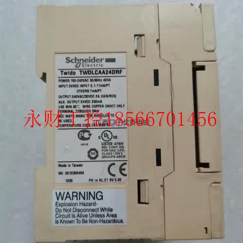 议价原装进口Twido TWDLCAA24DRF施耐德TWDLCAA24DRF拆机 质量￥