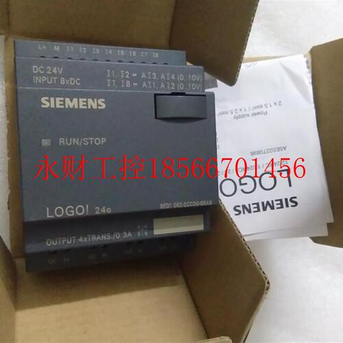 议价原装仅开封LOGO 6ED1 052-2CC00-0BA6控制器6ED1052-2CC00-￥
