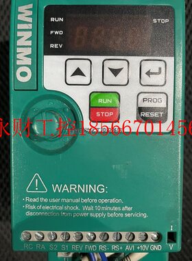 议价Winm威玛变频器VFS000752A功能包好现货￥