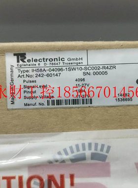 议价德国TR编码器IH58A-04096-1SW10-SC002-R4ZR 242-60147 11-￥