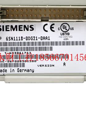 议价SIEMENS 西门子原装正品 6SN1118-0DG21-0AA1￥