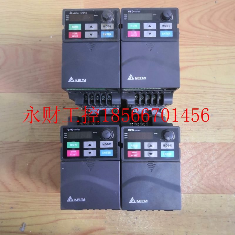 议价台达变频器VFD015E43A E43T三相输入1.5kw包好提供技术支￥