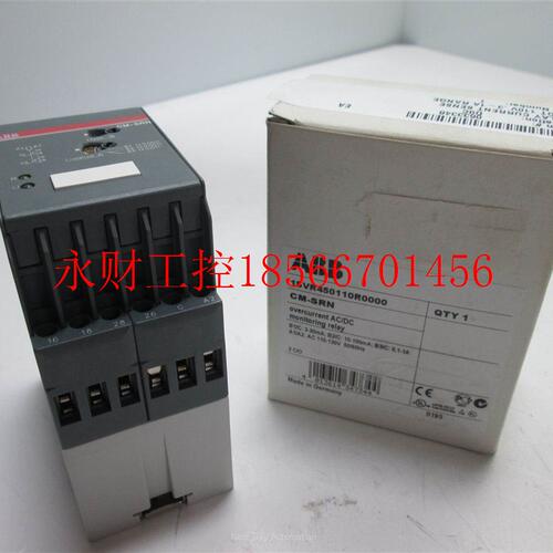议价ABB原装监测继电器CM-SRN,AC220-240V / 0.05-1S,1.5-30￥