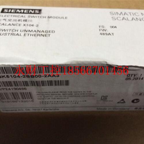 议价西门子现货未开封6GK5104-2BB00-2AA3 6GK5 104-2BB00-2AA3￥