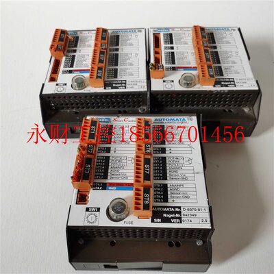 议价NAGEL ANALOGEINHEIT D-6070-0   AUTOMATA.单个5000.打包￥