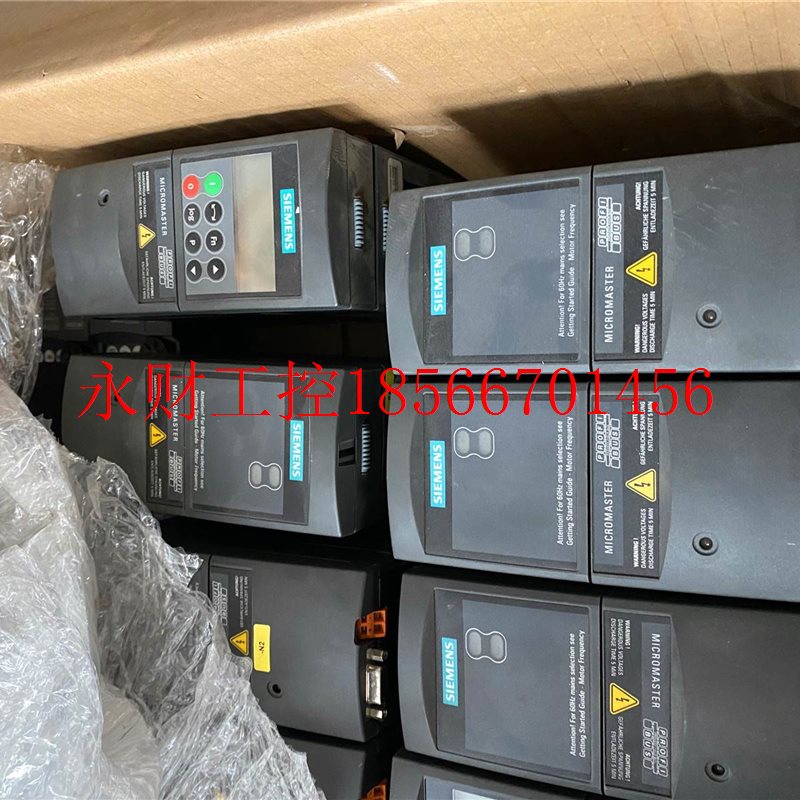 议价拆机变频器 MM420 0.55KW 220V 6SE6420-2AB15-5AA1现货 包￥