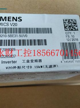议价西门子V20变频器 6SL3210-5BE21/5BE31-5UV0 6SL3210-5BE23￥