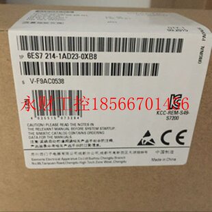 6ES72110AA￥ 议价全新西门子 200系列CPU模 6ES72162BD230XB0