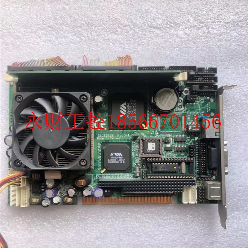 议价现货 艾讯SBC-81620 REV;A4 P3 PCI半长卡工控主板 带CPU风￥