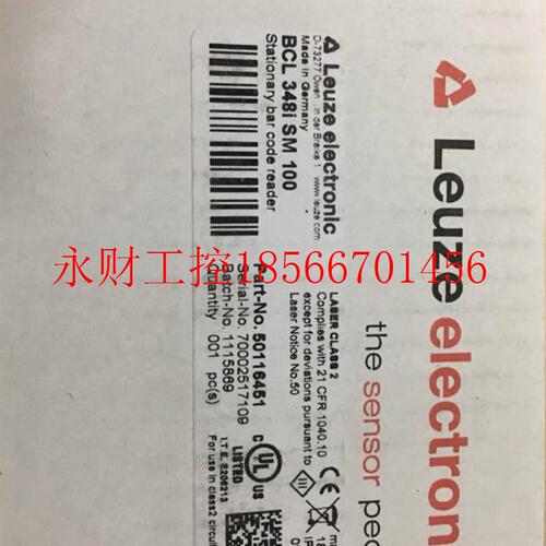 议价 Leuze/劳易测 读码器BCL 348i  SM 1￥