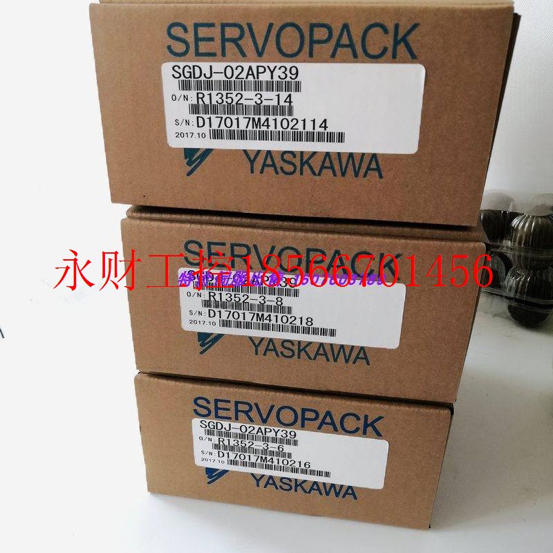 议价顺丰包邮 SGDJ-02APY39 原装安川200W伺服驱动器 ￥