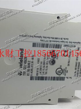 议价原装正品 德国威琅Wieland 安全继电器 SNO 4062K 24VDC 现￥