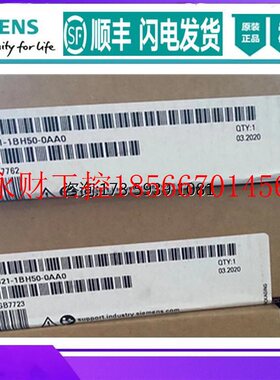 议价6ES7521-1BH50-0AA0 西门子S7-1500DI 16 6ES7 521-1BH5O-O￥