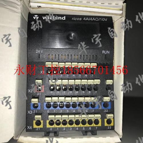 议价德国 I/O模块 RICOS 4AI4AO / 10V 83.035.4101.1￥