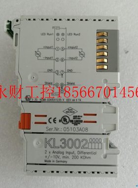 议价工控Z备 BECKH倍OKL3002FF福KL3002 PLC模设块成色新￥
