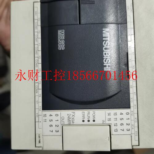 议价拆机三菱FX3GA-24MR-CM￥