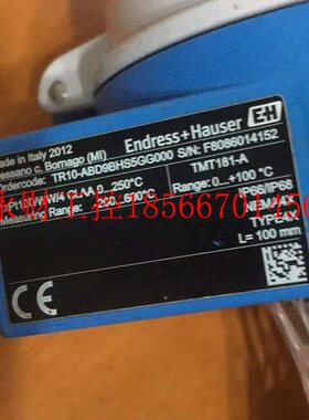 议价全新E+H热电偶  TR10-ABD9BHS5GG000  全新E+H热电偶￥