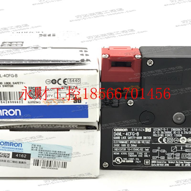 议价D4NL-1CFG-B D4NL-2CFG-B D4NL-4CFG- B欧姆龙安全开关￥