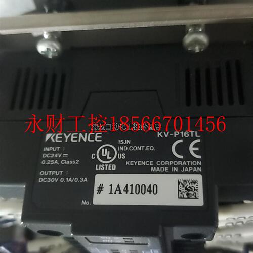 议价基恩斯控制器KV-P16TL 原装拆机基恩斯控制器KV-P1￥