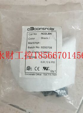 议价现货促销 全新原装 C3 CONTROLS 扭把开关 N22LBN 实物照￥