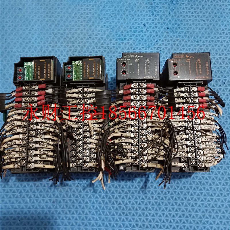 议价三菱PLC模块 AY51C AX41C AY23C 拆机 实物图￥