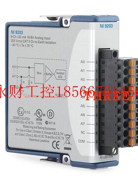 议价NI 9203模拟电流输入模块779516-01￥