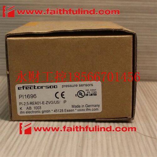 议价Ifm PI1696 易福门压力传感器 PI-2.5-REA01-E-ZVG/US/ /P￥