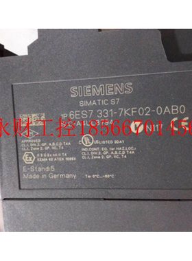 议价特价处理原装正品6ES7 331-7KF02-0AB0 A.B年份保用9成新上￥