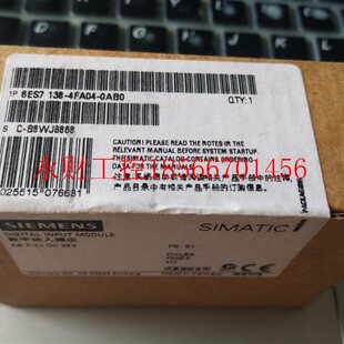 没开封6ES7138 138 4FA04 6ES7 ￥ 0AB0 议价全新原装