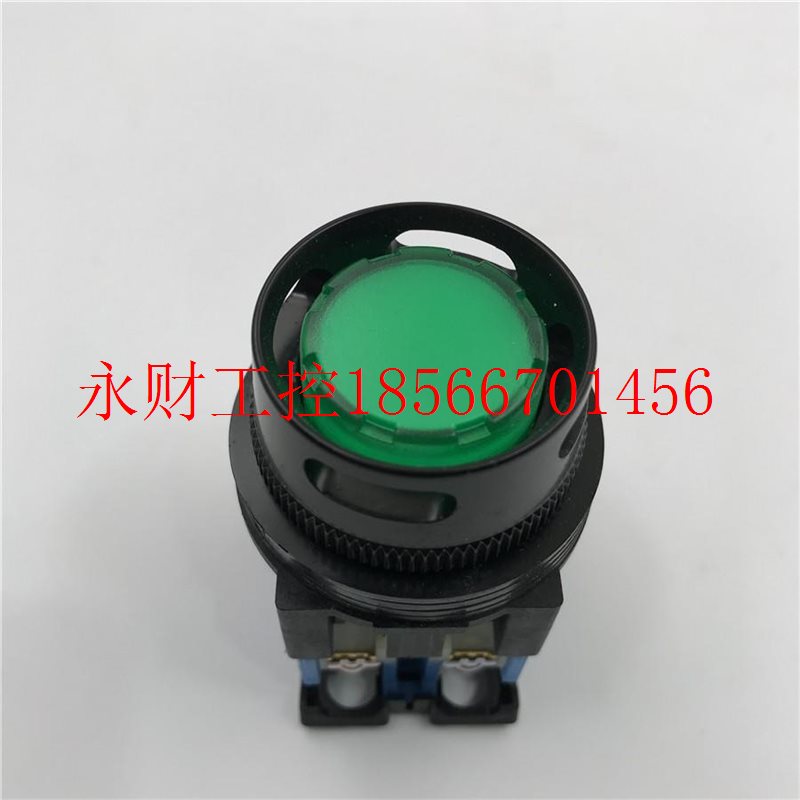 议价富/F士e AR0G2QASL议-10E3G绿3色圆形平头带灯按钮价￥
