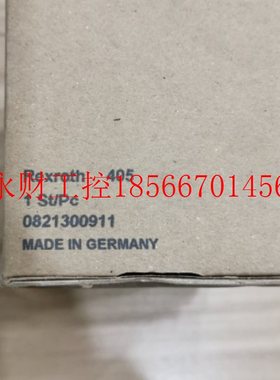 议价0821300911 REXROTH 力士乐 全新原装现货2个现货￥