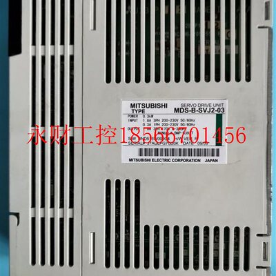 议价DS原Mitsubis-B-SVJM2-03原装三伺菱服驱动器 全新装￥