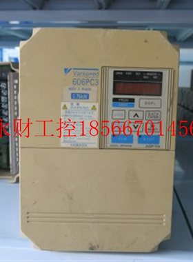 议价yaskawa变频器 CIMR-PCA2097 606PC3系列 0.75KW￥