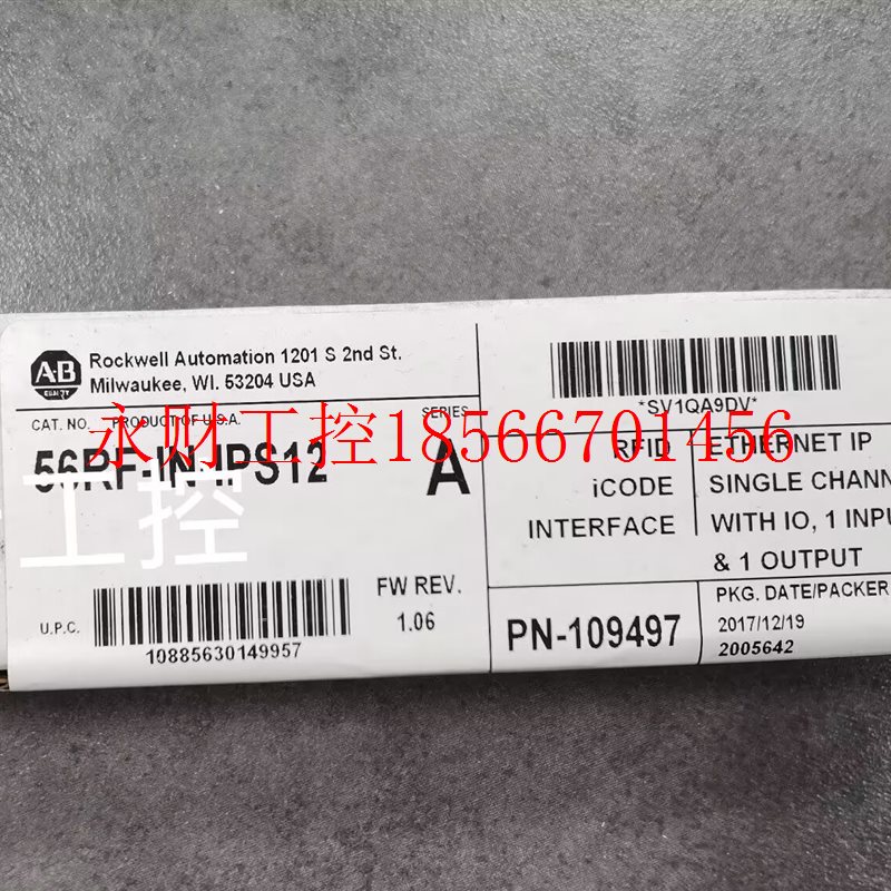 议价全新AB模块20-750-UFB-1 20-750-2263C-1R2T  56RF-IN-IPS1￥